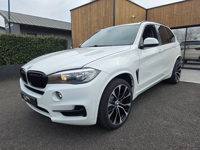 BMW X5 2.0L 218CH S-DRIVE / BVA / CUIR / TO Blanc de 2014