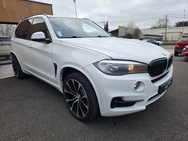 BMW X5 2.0L 218CH S-DRIVE / BVA / CUIR / TO Blanc de 2014