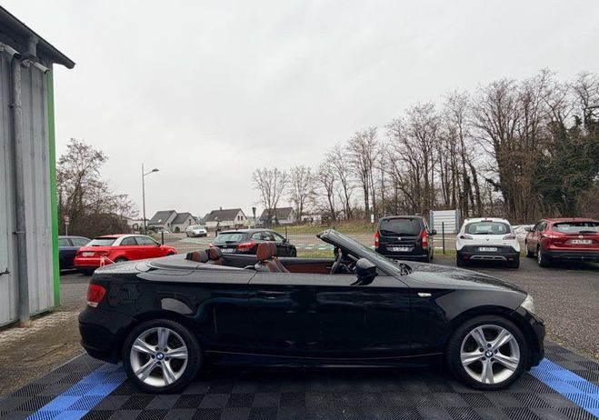 BMW Serie 1 118d 143cv Cabriolet Sport Clim Cuir R�g Noir de 2011