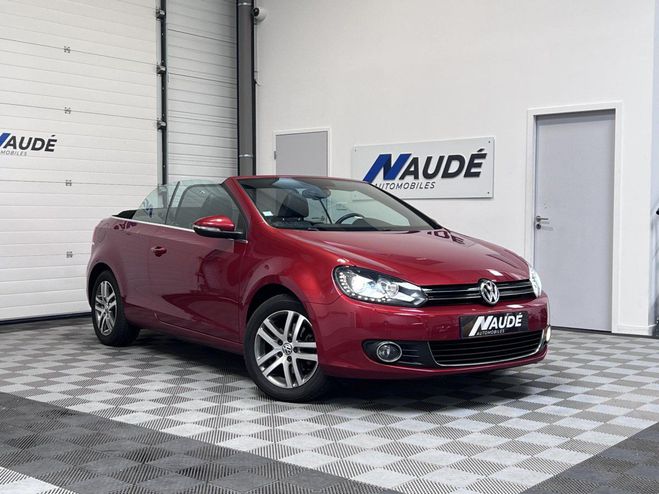 Volkswagen Golf (VI) 6 Cabriolet 1.2 TSI 105 CH Bvm6 ROUGE CLAIR de 2011