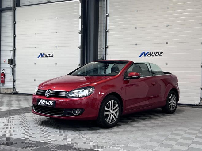 Volkswagen Golf (VI) 6 Cabriolet 1.2 TSI 105 CH Bvm6 ROUGE CLAIR de 2011