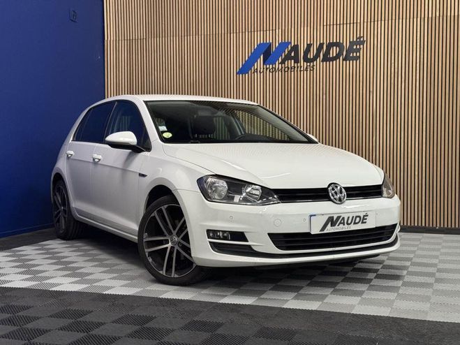 Volkswagen Golf 7 VII 1.6 TDI 110 CH BlueMotion Lounge BLANC de 2015