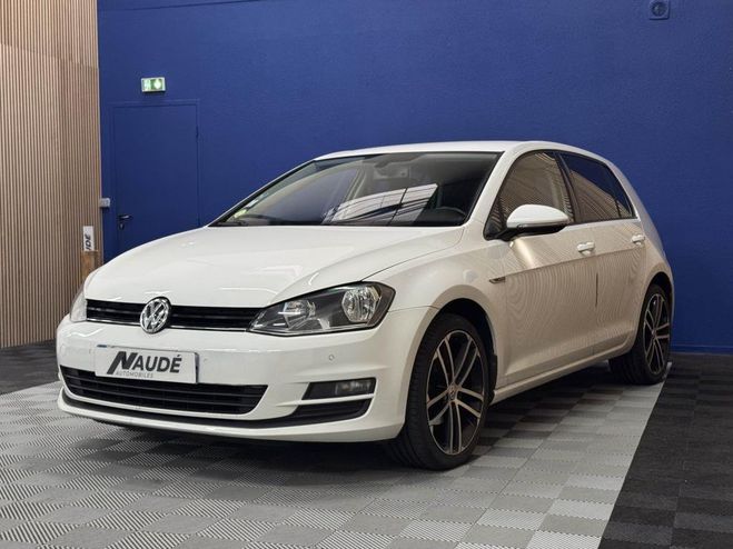Volkswagen Golf 7 VII 1.6 TDI 110 CH BlueMotion Lounge BLANC de 2015