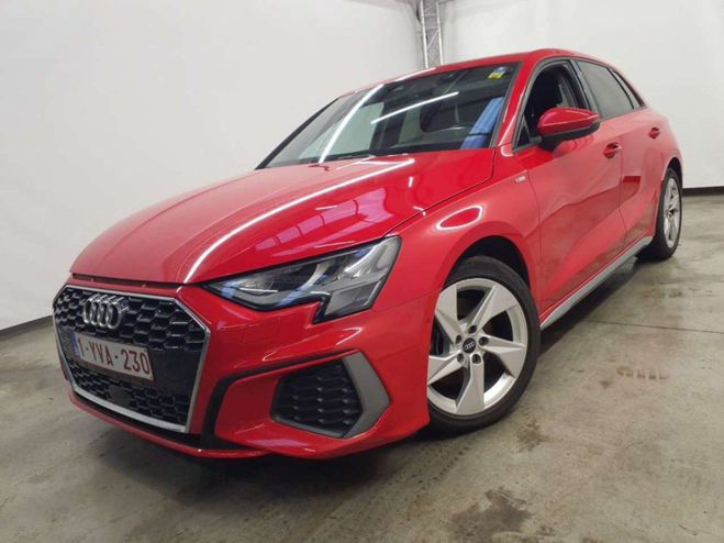 Audi A3 Sportback 30TDi SLine LED-CUIR-KEYLESS-C Rouge M�tallis� de 