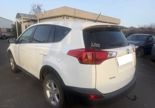 Toyota RAV 4 150 D-4D LOUNGE AWD Blanc de 2013