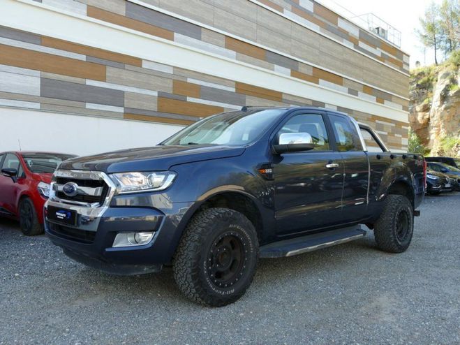 Ford Ranger DOUBLE CABINE 2.2 TDCI 160 Ch XLT BVM6 Gris de 2016