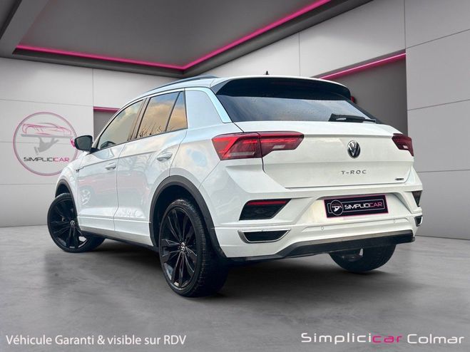 Volkswagen T Roc 2.0 TDI 150 DSG7 4Motion R-Line Toit Ouv Blanc de 2022