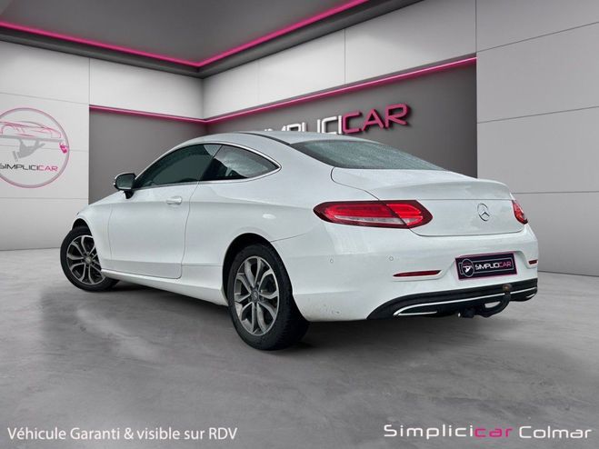 Mercedes Classe C Coupe Sport 180 9G-Tronic Si�ges Chauffa Blanc de 2017