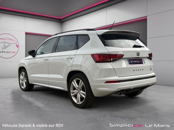 Seat Ateca 2.0 TDI 190 ch Start/Stop DSG7 4Drive FR Blanc de 2017