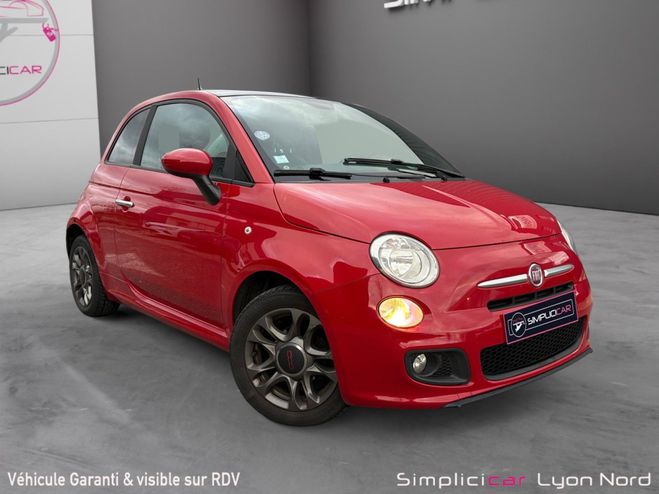 Fiat 500 1.2 8V 69 ch S Blanc de 2014