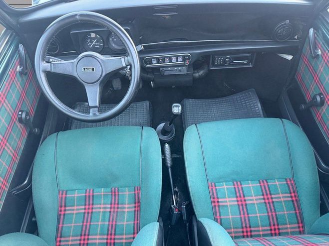 Rover Mini Balmoral Vehicule de Collection Toit Ouv Vert de 1996