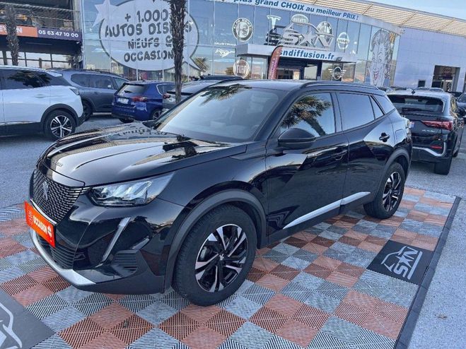 Cliquer pour voir la photo suivante Peugeot 2008 1.2 PURETECH 100 ALLURE 1 ère main Noir de 2023
