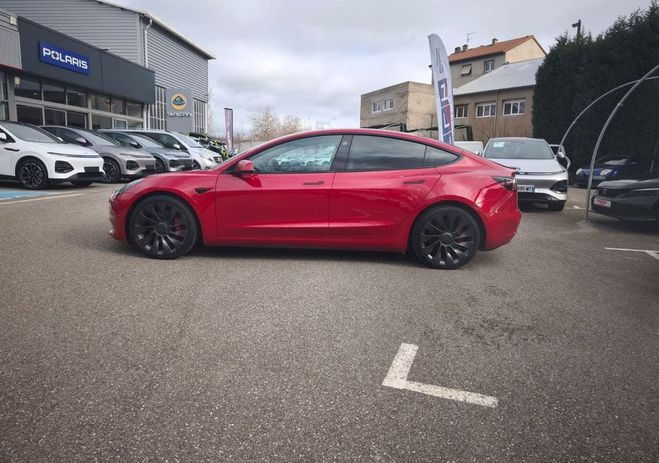 Tesla Model 3 dual motor Rouge de 2022