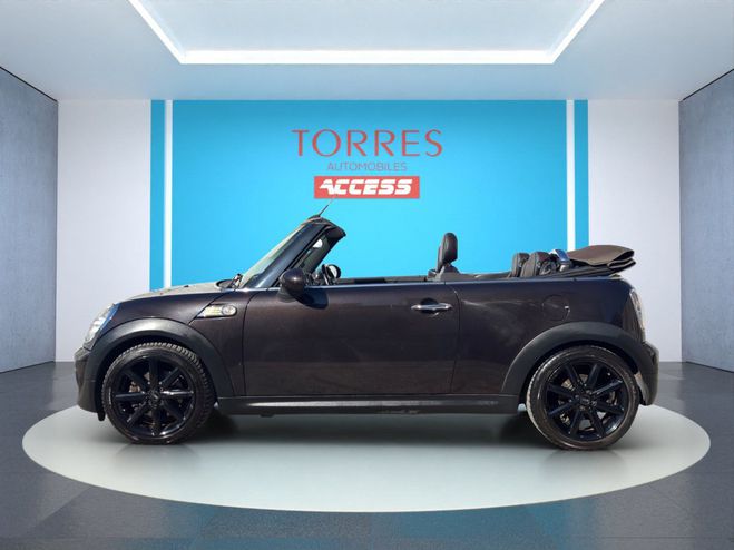 Cliquer pour voir la photo suivante Mini Cabrio Cooper S 184 Ch Highgate BVM Capote neuv Marron de 2012