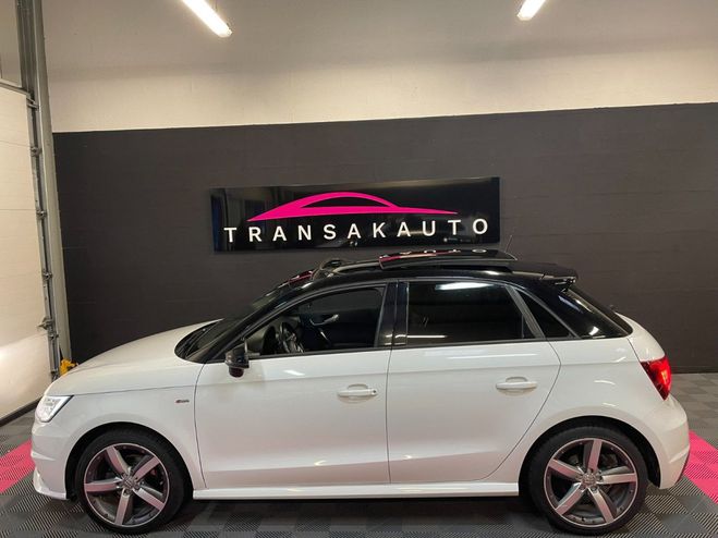 Audi A1 Sportback 1.4 TDI 90 S line / TOIT OURVA Blanc de 2016