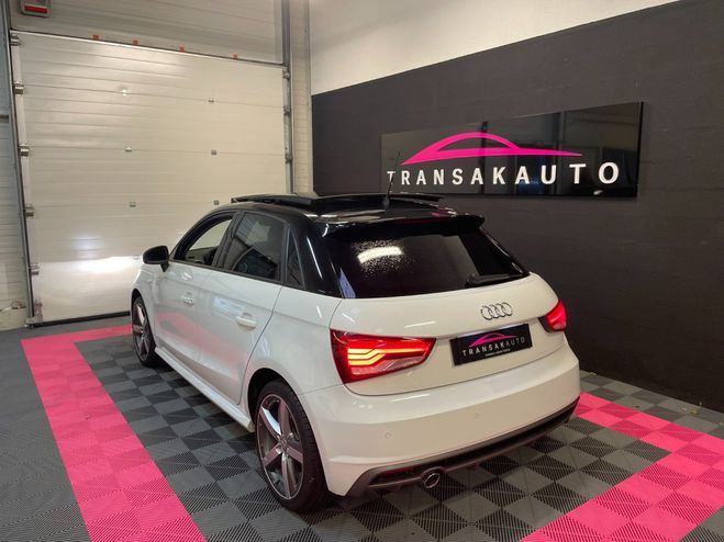 Audi A1 Sportback 1.4 TDI 90 S line / TOIT OURVA Blanc de 2016