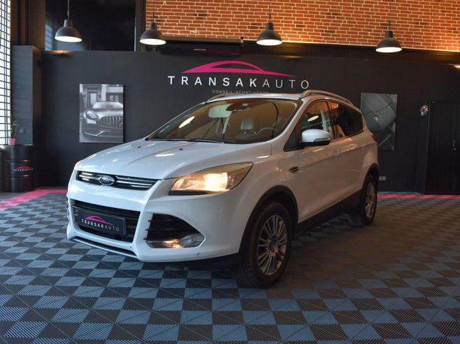 Ford Kuga 1.6 EcoBoost 182 4x4 Trend Powershift A Blanc de 2013