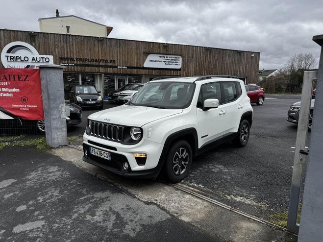 Jeep Renegade 1.0 GSE - 120 4x2 Longitude gps   clim   BLANC de 2018