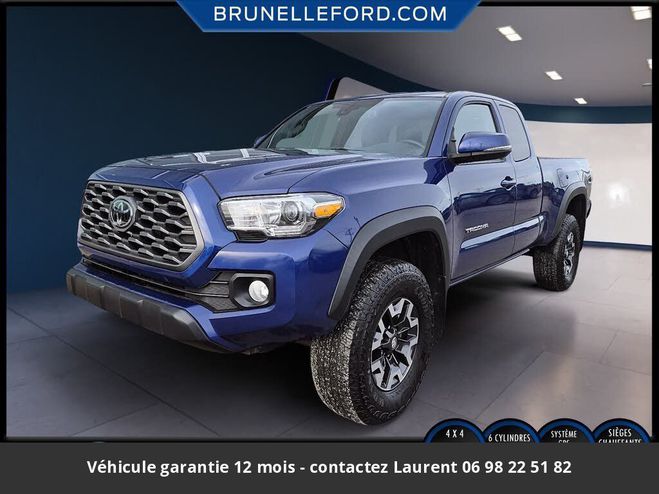 Cliquer pour voir la photo suivante Toyota Tacoma trd off road acces 4x4 tout compris hors Bleu de 2023