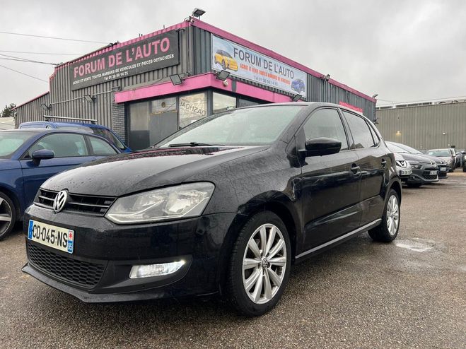 Cliquer pour voir la photo suivante Volkswagen Polo V 1.2 TDI 75 CONFORTLINE 5P CAMÉRA GPS F Noir de 2012