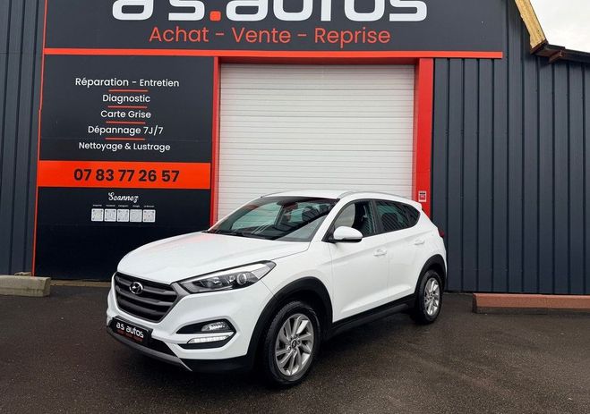 Cliquer pour voir la photo suivante Hyundai Tucson 1.7 CRDI 2WD 116 CV TURBO SUV GPS- RÉGUL Blanc de 2015