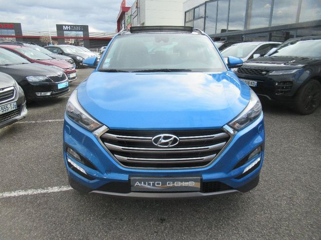 Hyundai Tucson 1.6 T-GDi 177 4WD Executive DCT-7 Bleu de 2016