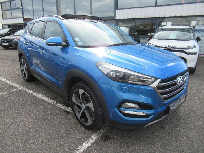 Hyundai Tucson 1.6 T-GDi 177 4WD Executive DCT-7 Bleu de 2016