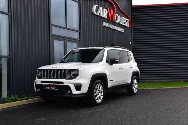 Jeep Renegade (2) T4 130 E-HYBRID HIGH ALTITUDE BVR7 BLANC NACRE de 2023