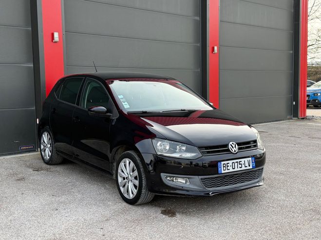 Volkswagen Polo 1.6 TDI 90 CR FAP Confortline Noir de 2010