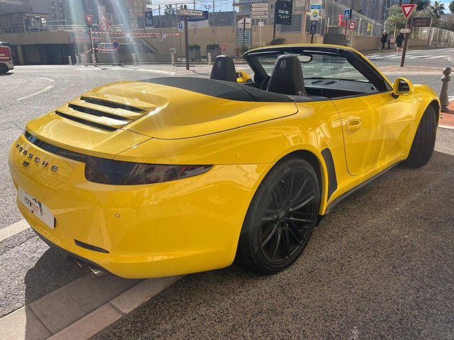 Porsche 911 CABRIOLET (991) CARRERA 4 PDK Jaune de 2015
