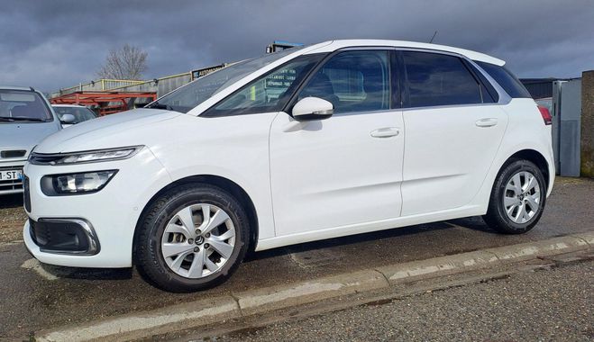 Cliquer pour voir la photo suivante Citroen C4 Picasso II 1.2 THP 130 cv Boîte auto 1ère MAIN BLANC de 2017