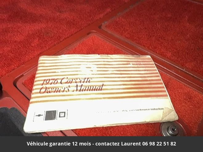 Chevrolet Camaro stingray l48 1976 tout compris Gris de 1976