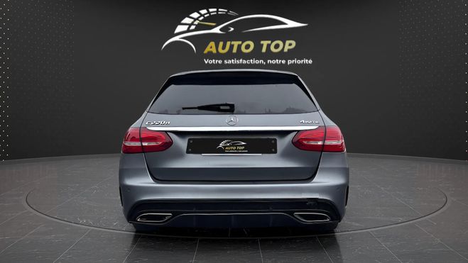 Mercedes Classe C 220 D FASCINATION 4MATIC 9G-TRONIC GRIS F de 2017