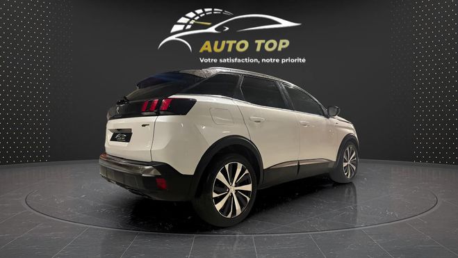 Peugeot 3008 2.0 BLUEHDI 180CH GT S&S EAT6 BLANC de 2017