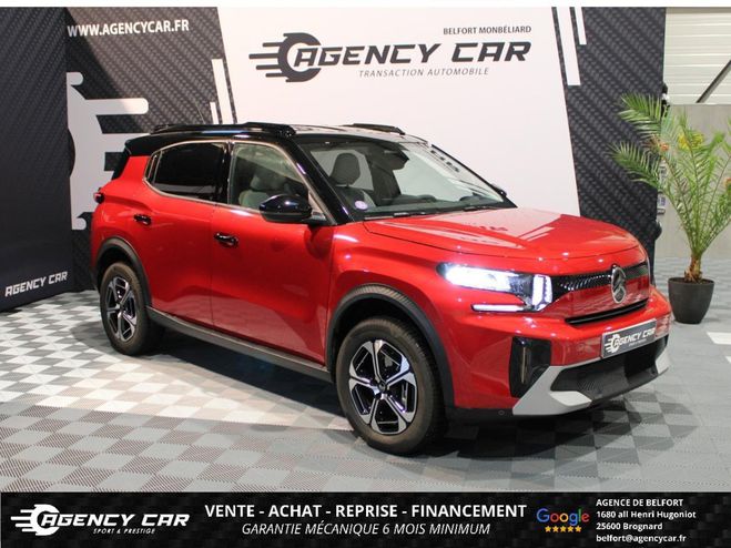 Citroen C3 Aircross Hybride - 145cv - Finition Max  ROUGE FONCE de 2025