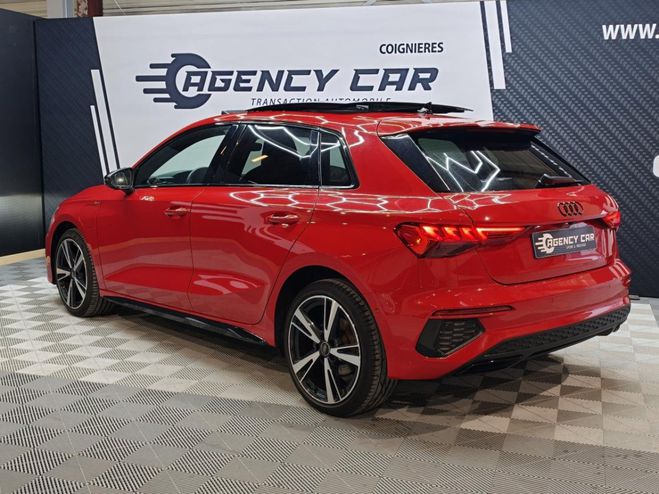 Audi A3 Sportback 40 TFSI e 204 S-Tronic S line  ROUGE de 2020