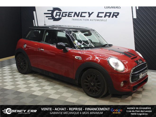 Mini Cooper S 2.0i - 192 - BVA F56 ROUGE FONCE de 2015