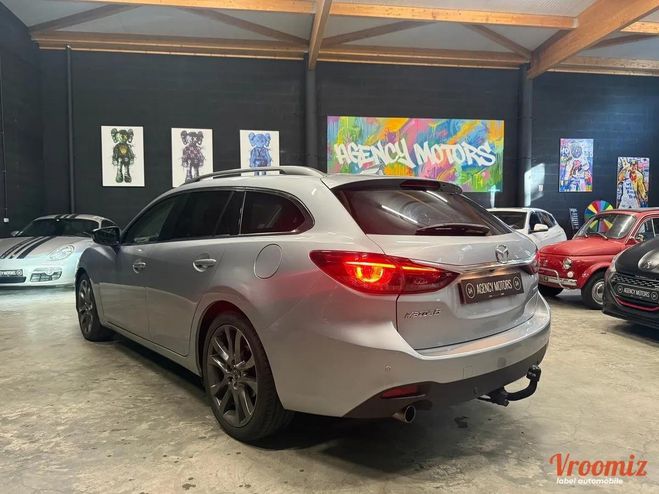 Mazda 6 fastwagon 2.2 l skyactiv 175ch. Gris de 2015