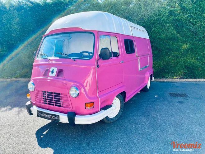 Cliquer pour voir la photo suivante Renault Estafette amenagee commerce ambulant Framboise de 1980