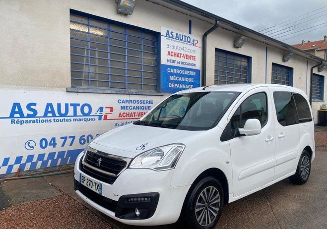 Cliquer pour voir la photo suivante Peugeot Partner tpmr 1.6 hdi 100ch moteur neuf Blanc de 2017