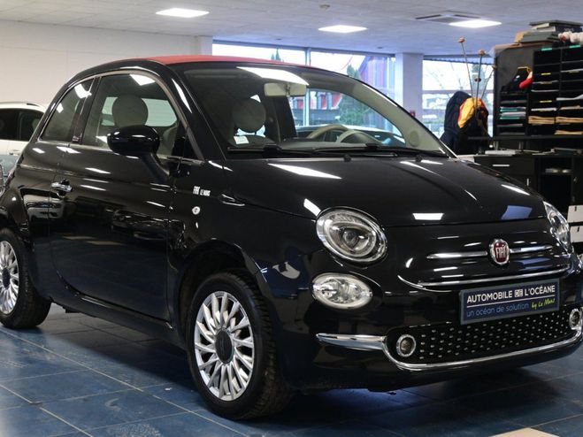 Fiat 500 C SERIE 4 1.2 69 ch Lounge Noir de 2010