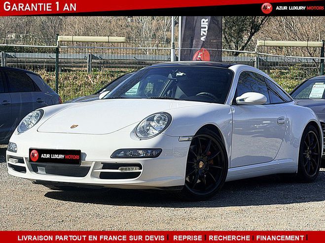 Porsche 911 (997) 3.8 355 TARGA 4S BLANC de 2008