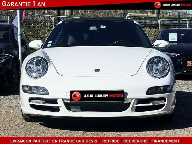Porsche 911 (997) 3.8 355 TARGA 4S BLANC de 2008