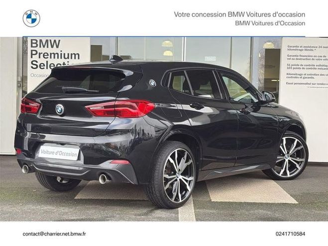 BMW X2 sDrive18dA 150ch M Sport Euro6d-T Saphirschwarz M�tallis� de 2019