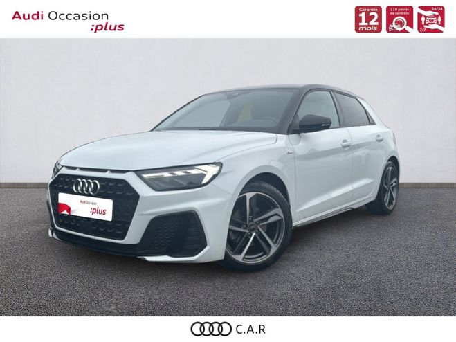 Audi A1 Sportback 30 TFSI 116 ch S tronic 7 S Li Blanc de 2025