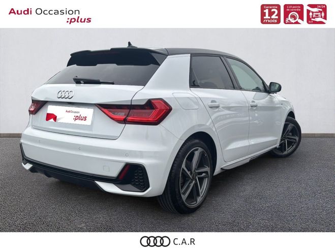 Audi A1 Sportback 30 TFSI 116 ch S tronic 7 S Li Blanc de 2025