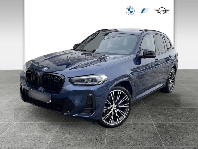 BMW X3 M40d - BVA Sport G01 F97 LCI M Performan BLEU de 2022