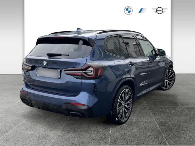 BMW X3 M40d - BVA Sport G01 F97 LCI M Performan BLEU de 2022