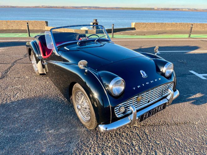 Triumph TR3 A noire de 1960