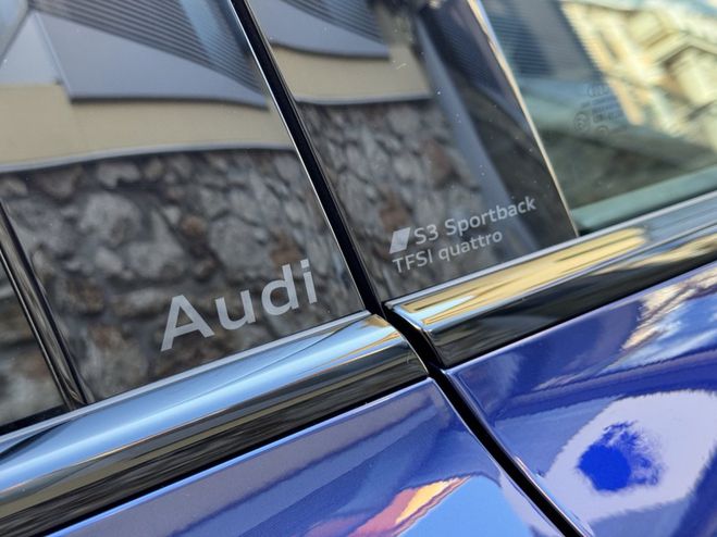 Audi S3 Sportback 2L TFSI FL 333 Bleu Navarre de 